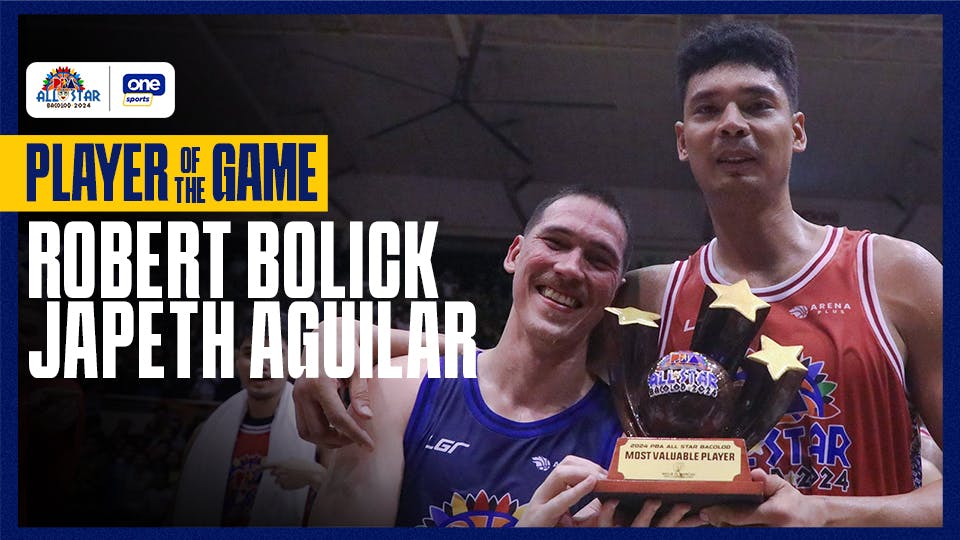 PBA Player Highlights: Robert Bolick, Japeth Aguilar share All-Star MVP honors